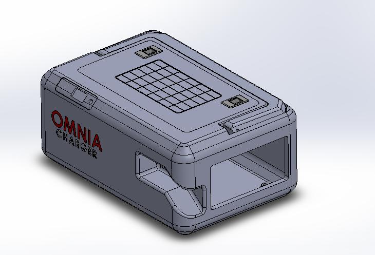 Display + control surface render.