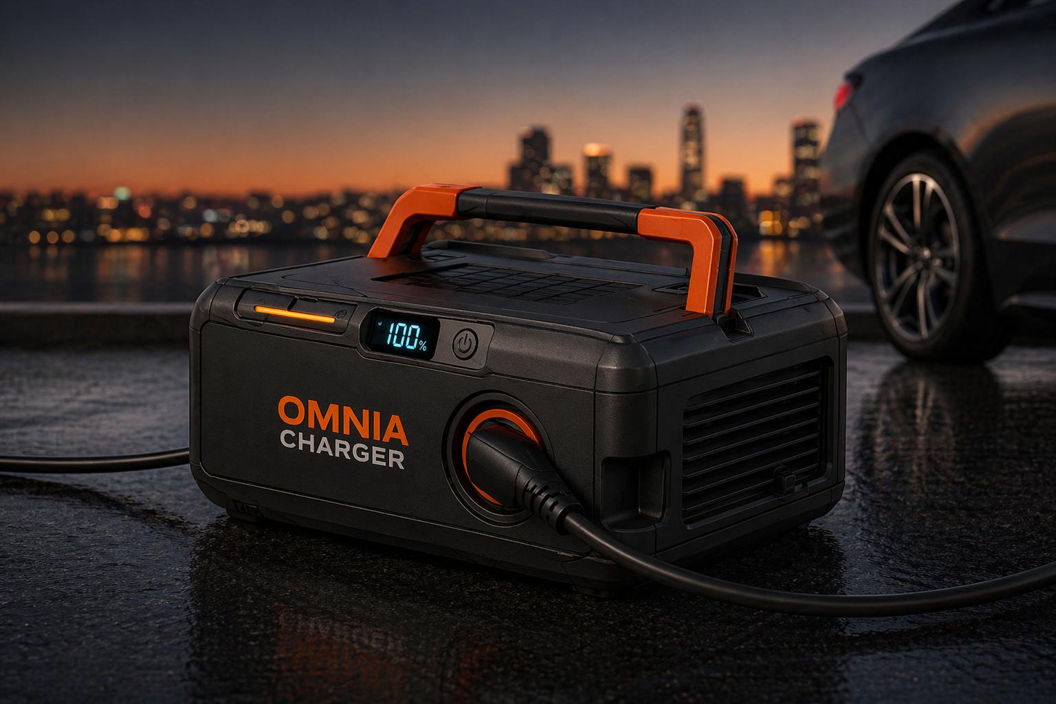 OMNIA Charger in real-world use